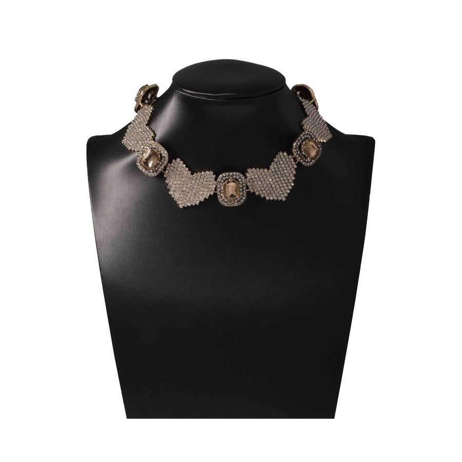 Elegant Streetwear Heart Shape Zinc alloy  Choker